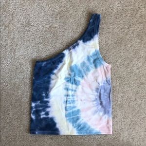 One Shoulder Top American Eagle
